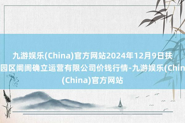 九游娱乐(China)官方网站2024年12月9日扶余市三井子园区阛阓确立运营有限公司价钱行情-九游娱乐(China)官方网站